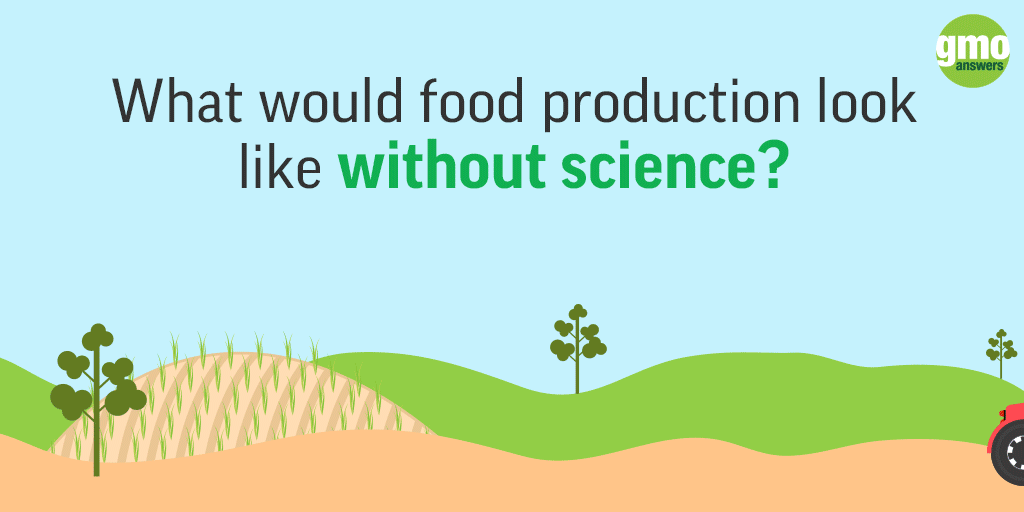 GIF What Would Food Production Look Like Without Science? GMO Answers